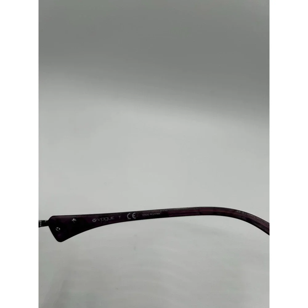 Vogue VO 3686 612 Purple Eyeglasses‎ Frames 50-18-135 Semi-Rimless w/ Case